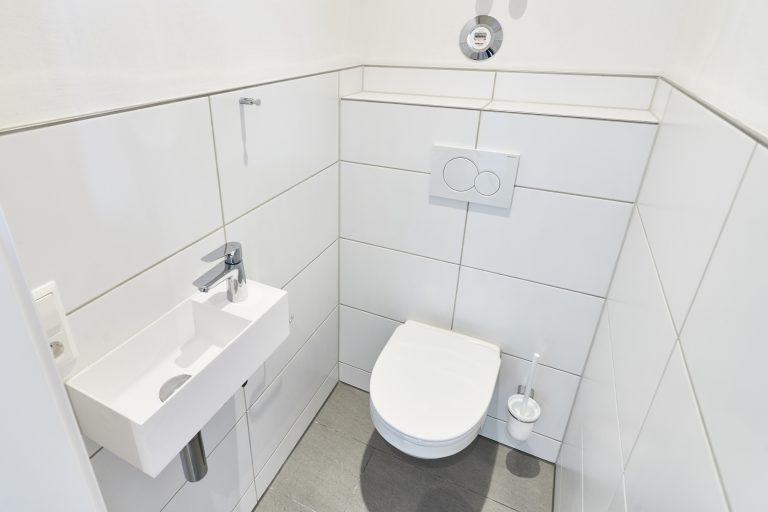 Renovierte Toilette Humboldtstraße