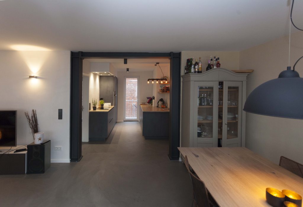 Hochwertige komplettrenovierung einer Wohnung in Degerloch