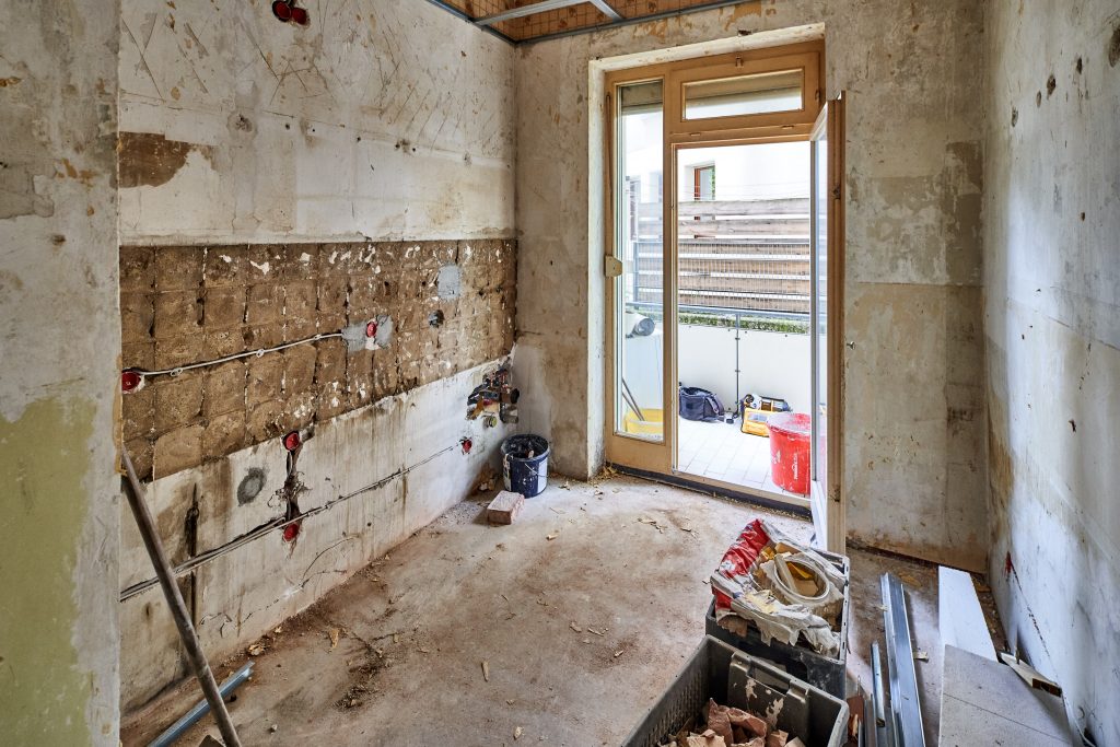 Rosenbergstraße Sanierung vorher Bild 9 Küche