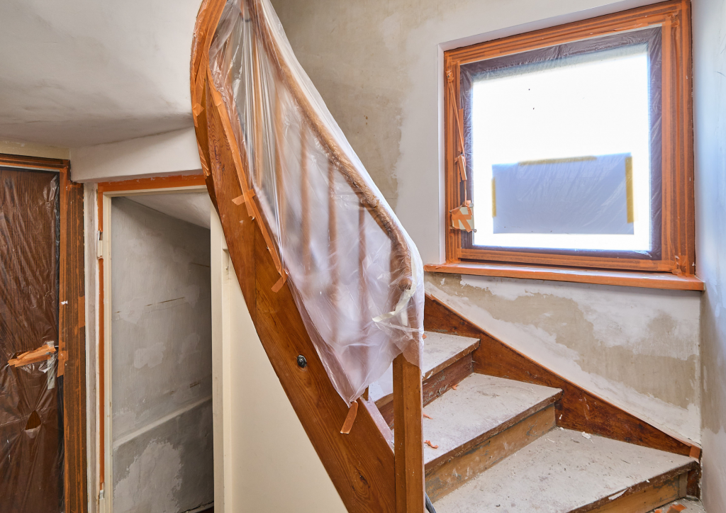 Abbruch- und Vorarbeiten: